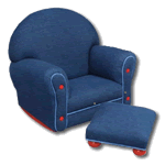 denim chair